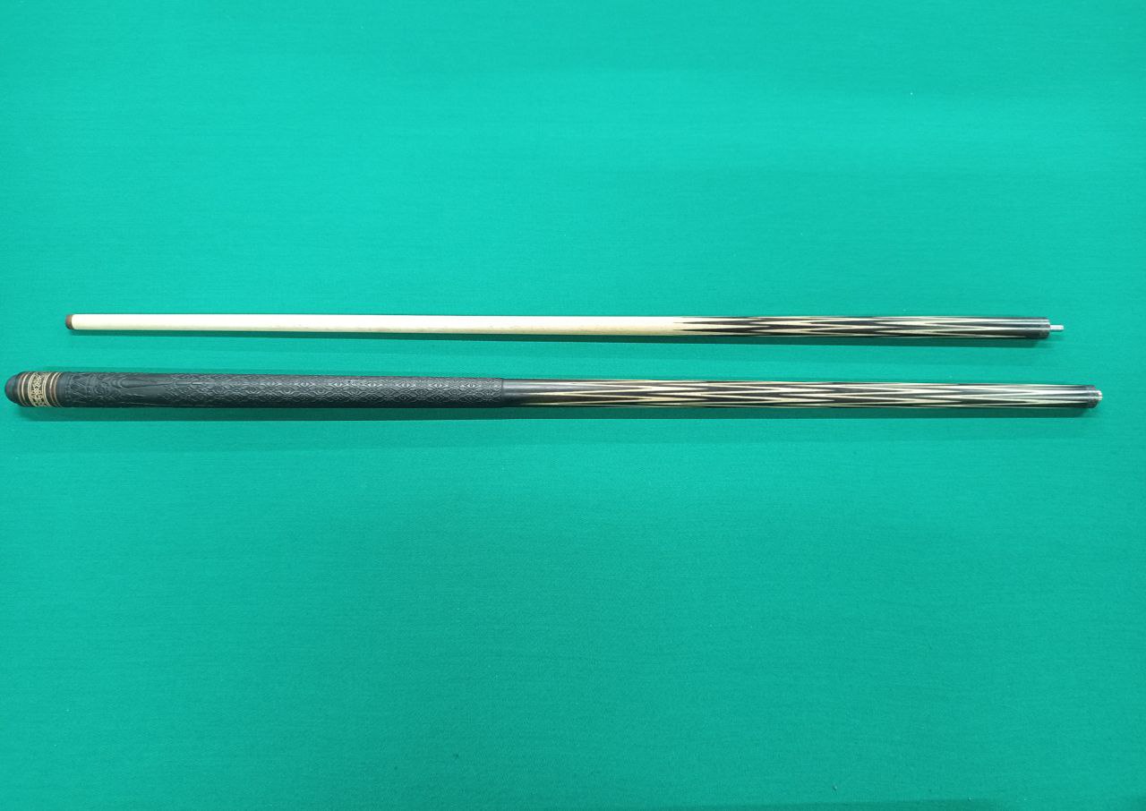 Кий Пирамида #35 8-х перьевая корона Эбен