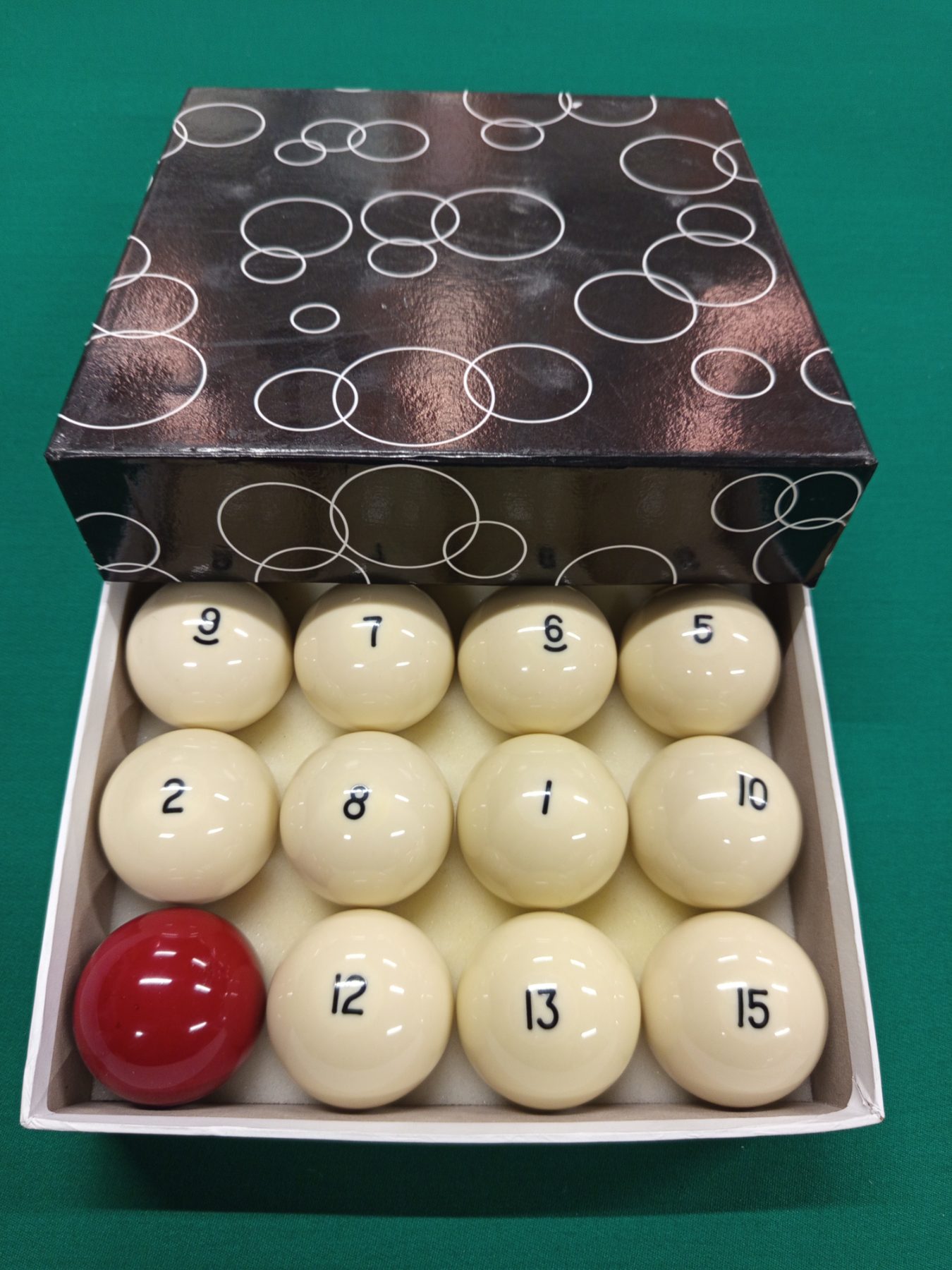 Бильярдные шары для пирамиды 60 мм