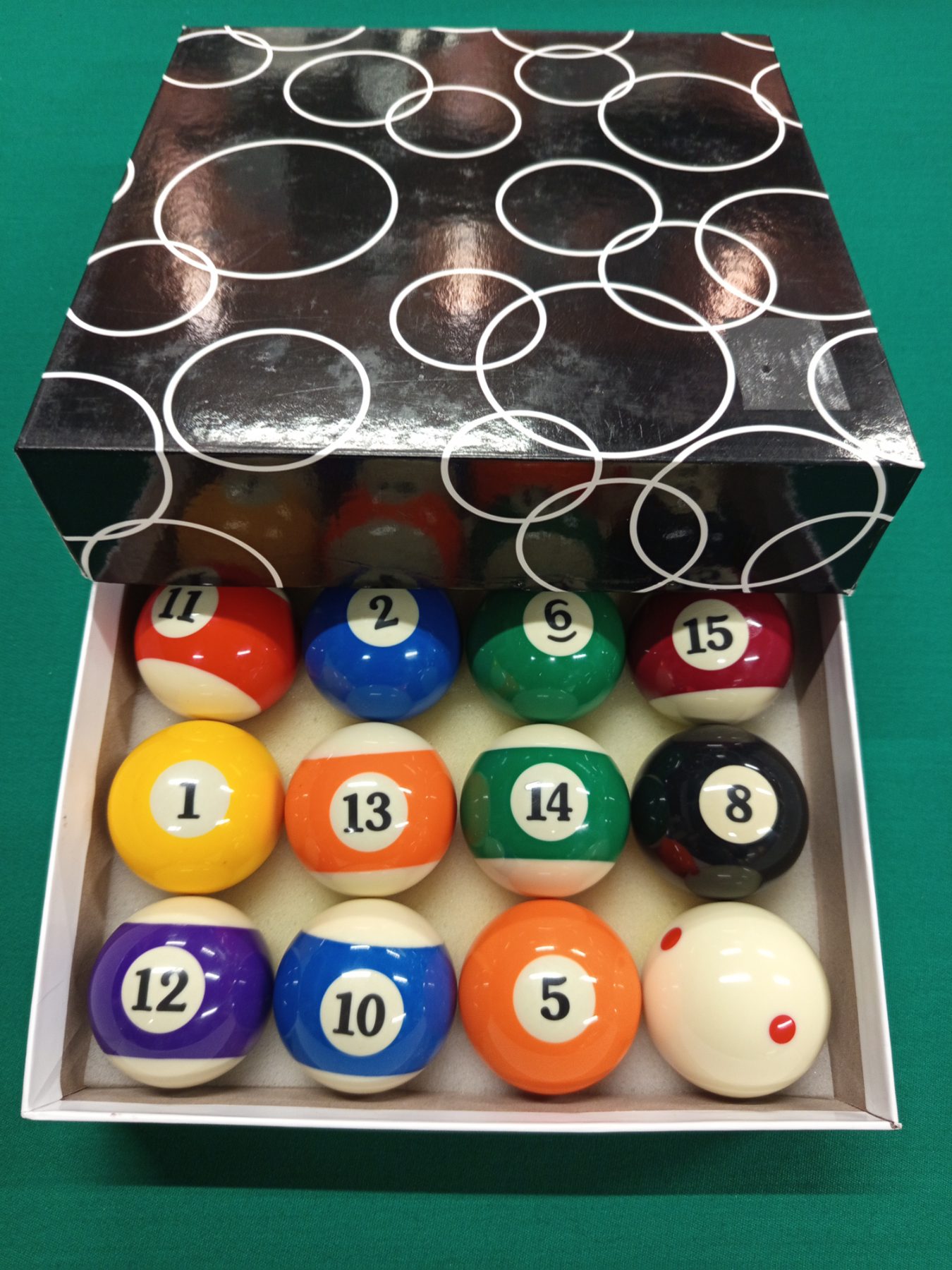 Бильярдные шары для Пула 57,2 мм